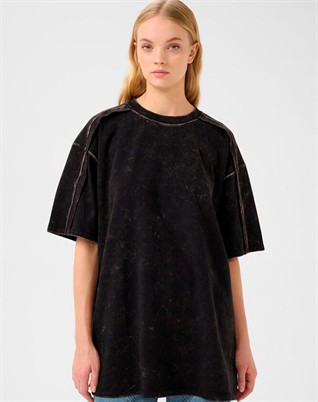 GZneia OZ T-shirt - Black/Brown